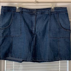 White stag skirt shorts